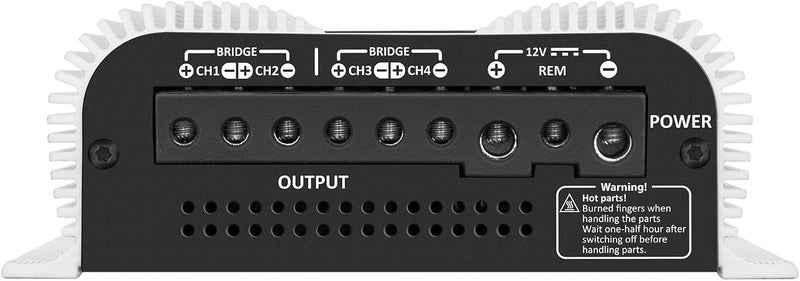 Taramp's DS 440x4 2 Ohms Multichannel Amplifier 440 Watts Rms 110x4 Watts Full Range Crossover Fixed Rca/High Level Input 4 Channels Car Audio, Class D - Image 5